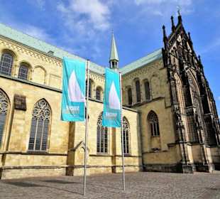 Außenansicht des Dom von Münster
