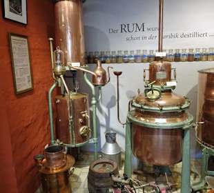 Im Museum des Wein- und Rumhaus Braasch