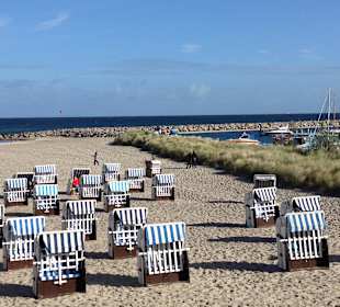 Strand am Yachthafen