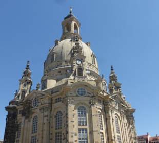 Die Frauenkirche, ein Wahrzeichen von Dresden
