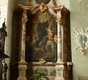 In der Kirche St. Gallus von Bregenz
