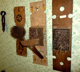 Flachskämme im Moorhof