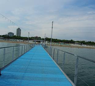 Man kann gut drauf laufen