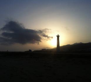 Dämmerung beim Leuchtturm