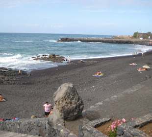 Strand in Puerto de la Cruz