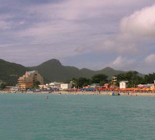 Blick zum Stadtstrand