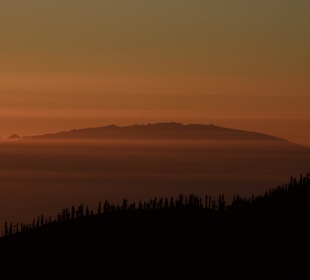 Sonnenuntergang im Nationalpark