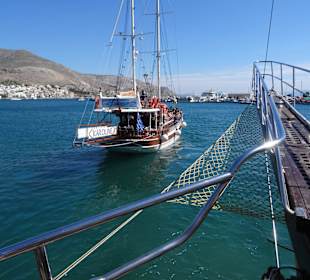 Anfahrt auf die Insel Kalymnos