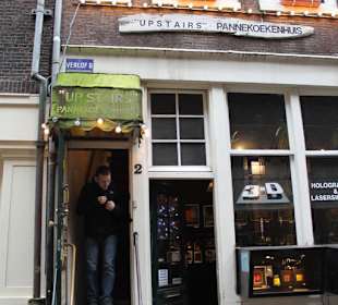 Von außen - 1. Etage ist das Restaurant