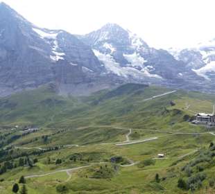 Blick auf die kleine Scheidegg