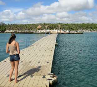 freischwimmende Brücke