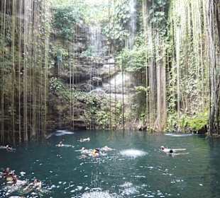 Baden in der Cenote