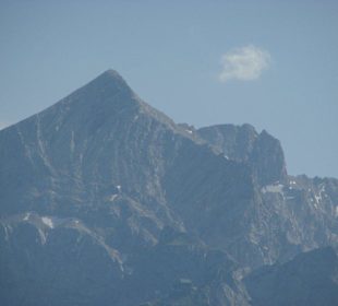 Zugspitzblick von dort oben