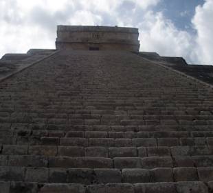 Treppe der Kukulkan-Pyramide 
