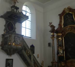 Cham: die Spitalkirche am Spitalplatz