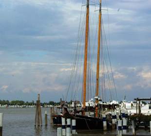 Am Ende von Bibione Yachthafengebiet