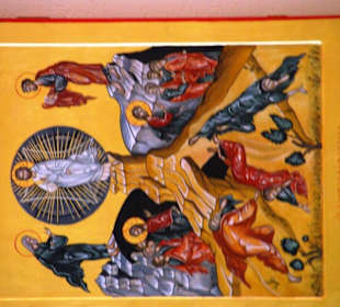 Bilder in der Kirche