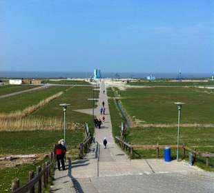 Ausblick vom Deich