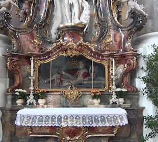 Altar hl. Johannes der Täufer