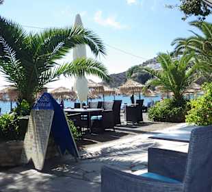 Café/Restaurant am Strand