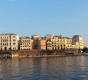 Kerkyra vom Wasser aus 2