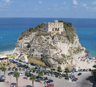 Vue depuis la colline de Tropea