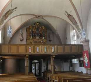 In der Dreifaltigkeitskirche von Aschach