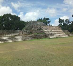 In der Mayastätte Altun Ha