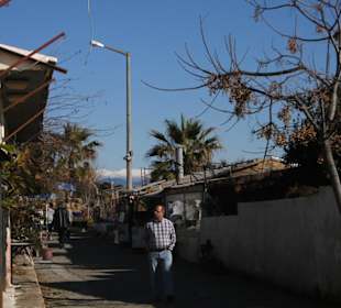 Die Promenade kurz vorm Ende, Richtung Theater