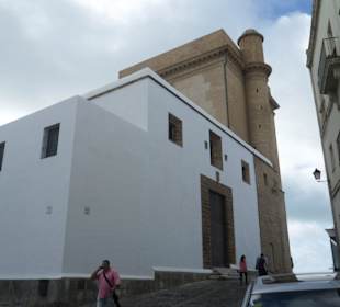 Die alte Kathetrale in Cadiz