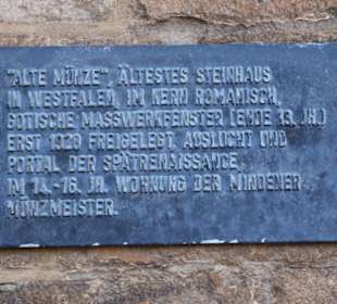 Gedenktafel Alte Münze