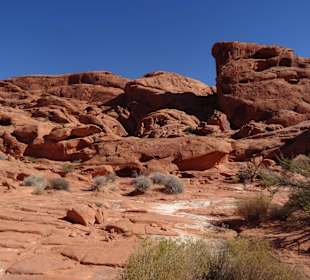 Im Valley of Fire unterwegs