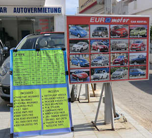 Top - Autovermieter "Euromotor"