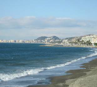 Strand bei Malaga