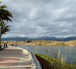 Promenade an den Dünen