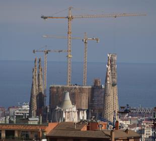 Fotografiert vom Parc Guell