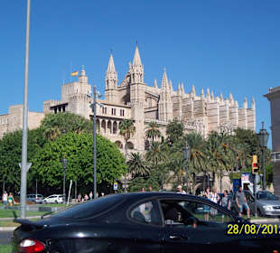 Aus dem Auto fotografiert