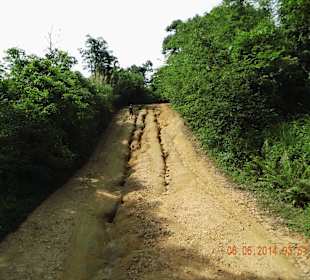 Es gelang da durch zu kommen!