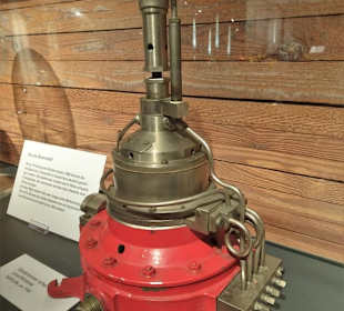 Gasbrenner einer Leuchttonne