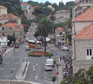 Widok na ulice Dubrovnika