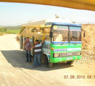 Cabrio Busfahrt