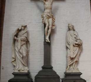 Kreuzigungsgruppe (Fragment) des Fredenhagenaltars