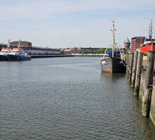 Blick in den Alten Fischereihafen