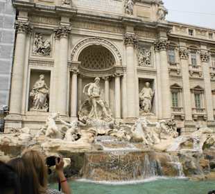 Impression Trevi-Brunnen