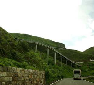 Auffahrt zum GG Hochalpenstrasse