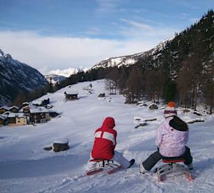 Schlittelspass von Kreuzboden 11 km
