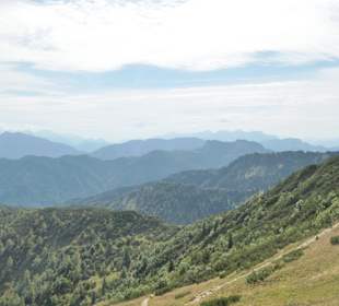 Ausblick vom Hochfelln