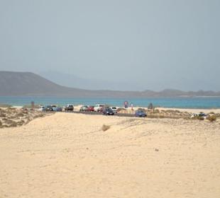 Ausblick von der Bushaltestelle