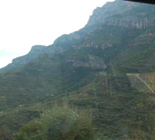 La montaña desde el cremallera 