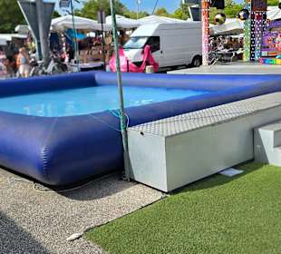 Für die Wasserbälle